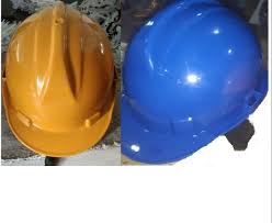 Neo Safety Helmet Hardy 6000 Yellow/Blue Strap Adjustment IS Standard